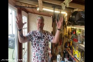 “Youtuber” of shed - Neil's Shed , Conwy