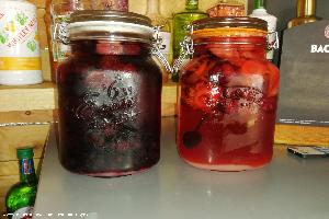 Vodka infusing for drinks and socialising of shed - Cheeky monkeys , Nottinghamshire