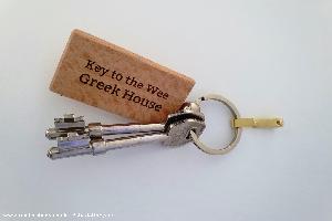 Keys - we thought of everything! of shed - To Spitaki (The Little House), Perth & Kinross