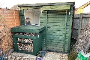 Photo 5 of shed - The trapezium shed, Hampshire