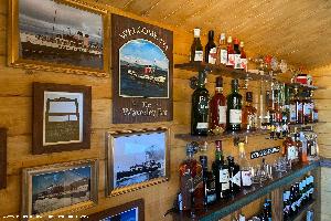 bar of shed - The Waverley Bar, North Ayrshire