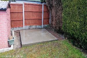 Base of shed - The Webb, Cheshire West and Chester