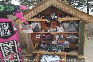 Our extension of our business now selling bike accessories of shed - Jays Cycles, West Sussex