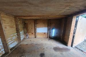 Build start interior (bar) of shed - O'Scally's Tavern, Suffolk