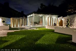 At night of shed - Sian's Summer House, Greater London