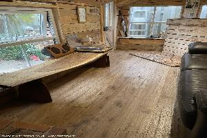 Flooring of shed - The Cabin, Durham