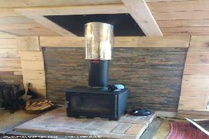 Wood Burning Stove of shed - The Cabin, Durham