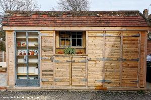 Front of shed - The Skinny Shed , West Sussex