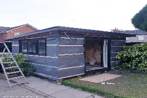 Being built of shed - Relax retreat, Merseyside