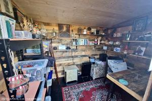 Inside of shed - The Bothy, Telford and Wrekin
