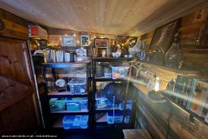 Storage area of shed - The Bothy, Telford and Wrekin