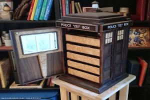 Rosewood jewelry box 2 of shed - TARDIS Cabinets of South Wales, Swansea