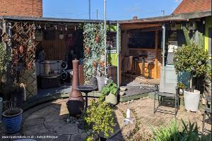 Outsidfe of shed - The Fire Pit, North Yorkshire
