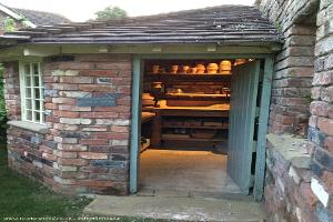 Inside of shed - The potting shed, Cheshire East