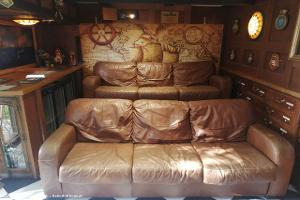 Cinema seating of shed - The Ship of the Line, Devon