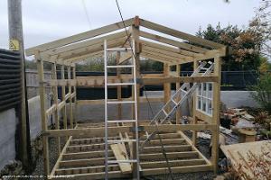 Getting there of shed - FENALI, Pembrokeshire
