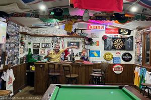 inside of shed - Soyleys Bar, Great Kingshill, Bucks