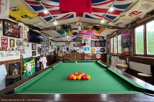 inside of shed - Soyleys Bar, Great Kingshill, Bucks