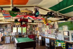 Inside of shed - Soyleys Bar, Great Kingshill, Bucks