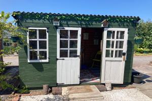 Front View of shed - She-Shed, Merseyside