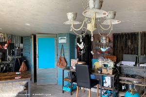 inside of shed - The tin shack!, Cornwall