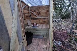 Photo 2 of shed - The pilgrims seat / The plopping shed, Herefordshire