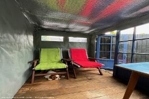 Inside of shed - Nook of Love, Greater London