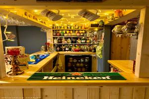 Bar end of shed - The Outhouse Inn, Sweden
