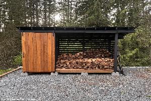 Photo 1 of shed - Firewood Shed with storage, USA