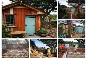 A few from building work of shed - Ted's shed, Carmarthenshire