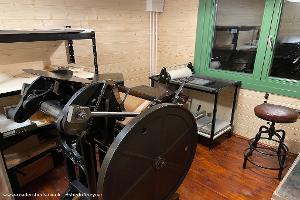 Printing Presses of shed - The Ptolemaic Press, Wiltshire