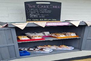 Cake Shed fully stocked and ready to go! of shed - The Cake Shed, Surrey