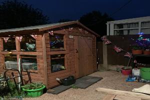 My work bench of shed - The Palace, Nottinghamshire