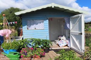 Front view of shed - Sophie's Shed , Surrey