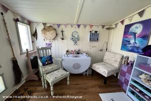 Inside of shed - The Dream Shed, North Lincolnshire