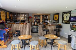 Front of shed - Cognitios Bar, West Midlands
