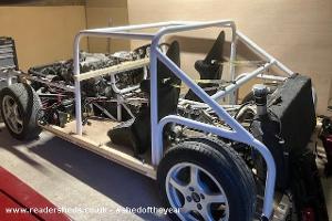 Ed the worlds fastest shed: chassis