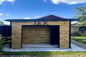 The Hand-Built Log Store Shed, West Sussex
