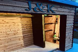 The Hand-Built Log Store Shed, West Sussex