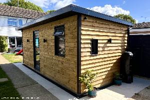 The Hand-Built Log Store Shed, West Sussex