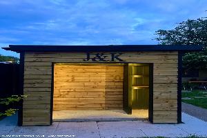 The Hand-Built Log Store Shed, West Sussex