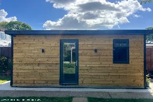 The Hand-Built Log Store Shed, West Sussex