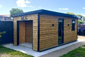 The Hand-Built Log Store Shed, West Sussex
