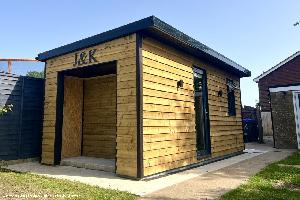 The Hand-Built Log Store Shed, West Sussex